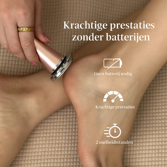 PediLuxe™ – Luxe eeltverwijderaar voor zijdezachte voeten
